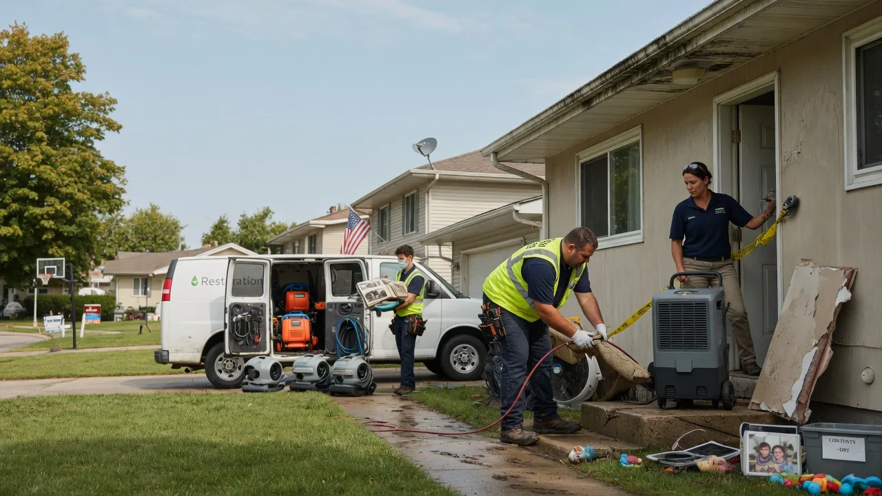 Water Damage Restoration in Long Island, VA near me